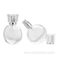 Perfume clear glass empty bottles with custom logo